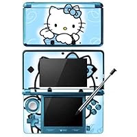 Kitty Blue Fairy Game Skin for Nintendo 3DS Console