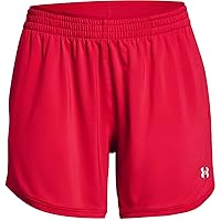Under Armour Womens Knit Shorts Red SM
