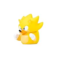 TUBBZ Sonic The Hedgehog Super Sonic Collectable Duck Vinyl Figure - Official Sonic The Hedgehog Merchandise - TV Movies & Games