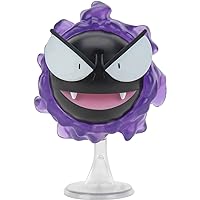 Pokemon Figure Toy 8 cm Gastly Fantominus - Pokemon Pack Figures - New Wave 2022 - Officially Licensed Pokemon Toy