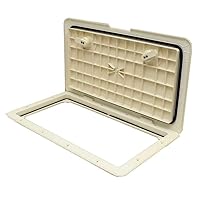 T-H Marine Sure-Seal Boat Hatch - Marine Access Hatch Lid for Boat Deck Storage - Dual Seals Provide a Watertight Compartment - 13
