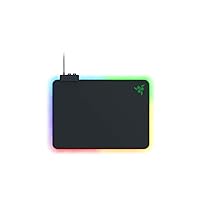 Razer Firefly V2 - Gaming Mouse Pad (Gaming Mouse Mat, Micro-Textured Surface, Cable Holder, RGB Chroma Lighting) Black