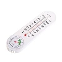 Wall Hung Thermometer Hygrometer Temperature for Indoor Outdoor Garden Office Forehead Thermometer for Adults
