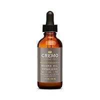 Cremo Beard Oil, Vintage Suede (Reserve Collection), 1 Fl Oz - Restore Natural Moisture and Soften Your Beard To Help Relieve Beard Itch