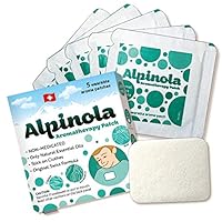 Aromatherapy Patches with Essential Oils, Non-Medicated (5 Count)