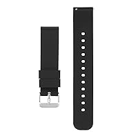cobee Silicone Watch Bands 18mm 20mm 22mm Quick Release Replacement Watchbands Straps with Stainless Steel Buckle Soft Rubber Watch Band for Men