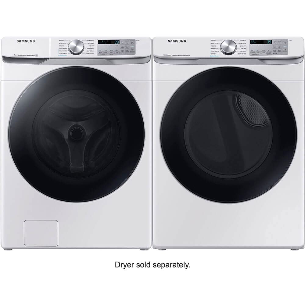 Samsung 4.5 Cu. Ft. White Smart Front Load Washer with SuperSpeed Wash