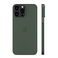 PEEL Original Super Thin Case Compatible with iPhone 13 Pro Max (Midnight Green) - Sleek Minimalist Design, Branding Free, Ultra Slim - Protects & Showcases Your Device