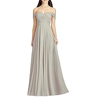 Dress Women's Strapless Bridesmaid Dress Long Wedding Formal Party Chiffon Evening Dresses A Skirt