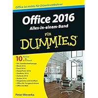 Office 2016 für Dummies Alles-in-einem-Band (German Edition) Office 2016 für Dummies Alles-in-einem-Band (German Edition) Kindle Paperback
