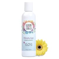 Good For You Girls Natural Facial Moisturizer, Calming and Non-Comedogenic with Aloe, Vitamin E, Arnica, Rose Hip, Borage, Green Tea, Kids, Preteen, Teens, All Skin Types (4 Fl Oz)