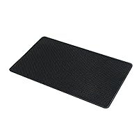 Waterproof Car Mobile Phone Pad, Accessory Kits On Rental House; Desktop; Office Room; Dormitory, 270x150x3(MM), Black, 2 Pieces Car Vehicle Mobile Phone Pads/Mats