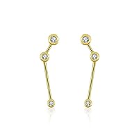 18k Gold Aries Diamond Earring (0.20 ct.)