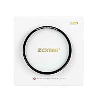 ZM Ultra Slim ABS Optical Glass Protection High Definition MCUV Len Filter 49mm 52mm 67mm 77mm 82mm for Canon Nikon Sony Lens Part (ABS52mcuv)