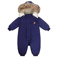 Newborn Baby Boys Girls Snowsuits Infant Toddler Winter Snow Suit Coat Clothes