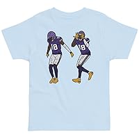 Toddler T-Shirt Justin Jefferson Griddy Minnesota Kids Shirt