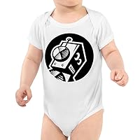 Robot Face Baby bodysuit - Creative Gift - Boys Clothing