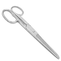 7 inch Stainless Steel Scissors for Office, Heavy Duty Craft Scissors with Comfort Grip for Fabric,Paper,Bubble Wrap,Tailoring, Leather