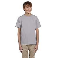 Fruit of the Loom Youth 5 oz. HD Cotton™ T-Shirt S SILVER