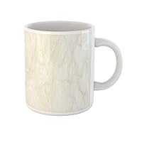 Coffee Mug Beige Cream Marble Gray Light Faux Stone Slab Grey 11 Oz Ceramic Tea Cup Mugs Best Gift Or Souvenir For Family Friends Coworkers