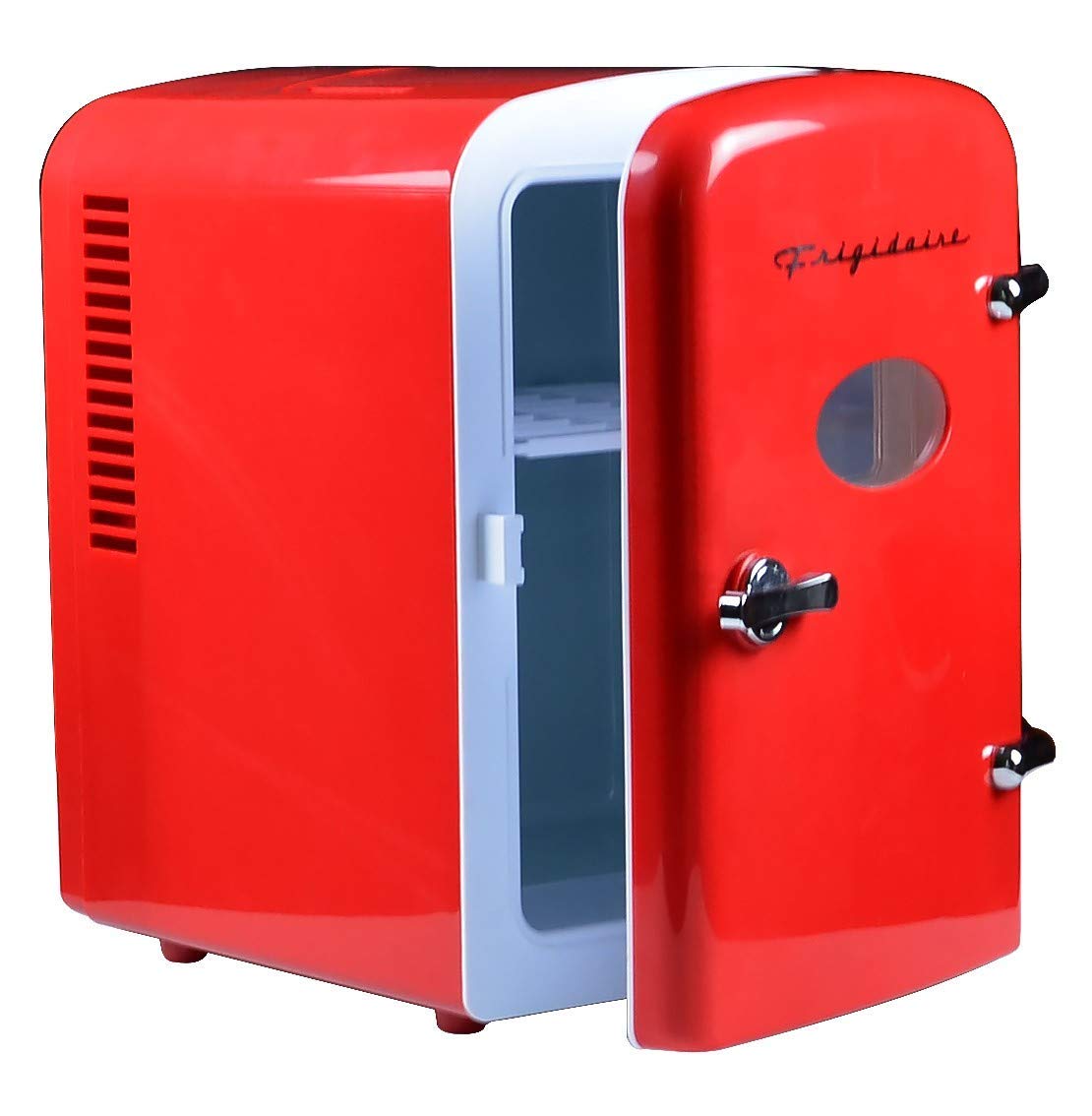 Frigidaire EFMIS129-RED Mini Portable Compact Personal Fridge Cooler, 1 Gallons, 6 Cans
