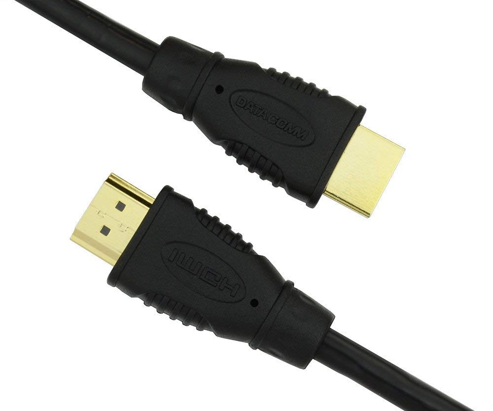 DATA COMM Electronics 46-1006-BK 6-feet 10.2 Gbps High Speed HDMI Cable, 4K, Ultra HD Ready