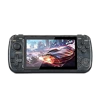 MINDEN Portable Handheld Game Console Powkiddy X39 PRO, 4.5-Inch HD, 64G with 5600+ Games, Support for Online Battles, for Boys and Girls