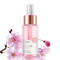 AKARY Sakura Face Fluid Essence Moisturizing Skin Shining Cherry Blossom Hyaluronic Acid Serum Essence Shrink Pores Tightening Skin Face Solution (30ml)