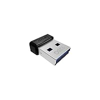 128GB JumpDrive S47 USB 3.1 Flash Drive for Storage Expansion and Backup, Up To 250MB/s Read, Compact Plug-n-Stay, Black (LJDS47-128ABBKNA)