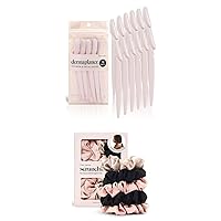 Kitsch Dermaplaning Tool & Satin Scrunchies with Discount