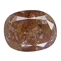 0.57 ct OVAL CUT (5 x 4 mm) MINED FROM CONGO FANCY LIGHT PINK DIAMOND NATURAL LOOSE DIAMOND