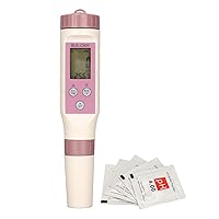 Water Quality Detection Pen Smart 7 in 1 High Sensitivity Probe Bluetooths Temperature Meter Water Tester with Backlit for Nutrients Growing,Ph Meter, Indoor Garden, Pool