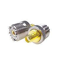 S M A Female to U H F Female Adapter RF Coaxial Connector SO-239 SO239 to S M A Converter 1Pcs