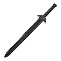 BladesUSA E503-PP Martial Arts Polypropylene Training Medieval Sword, 34-Inch Length (Black)