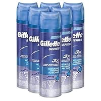 Proctor & Gamble Gillette TGS Series Moisturizing Shave Gel, 7 Ounce - 12 per case.