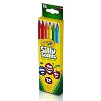 Crayola Silly Scents Twistables Colored Pencils, 12 count, Scented Art Tools, Assorted Colors, School Supplies