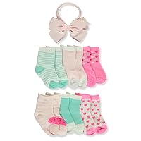 Baby Girls' 6-Pack Socks