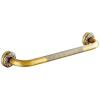 Gold High-Grade Copper Bathroom Bathtub Grab Bars, Grab Bar Non-Slip,Bathroom Mobility/Disabled Grab Rail Bar/Home Assist Safety Support Handle