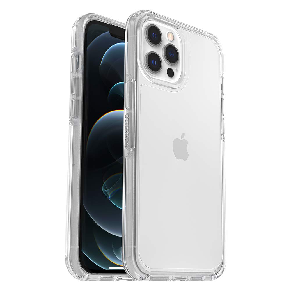OtterBox SYMMETRY CLEAR Case for iPhone 12 Pro Max - Slim Fit, Camera Protector, One-Piece Design