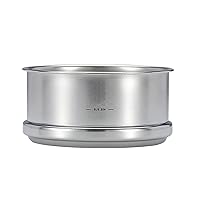 Stainless Steels Steamers Tray Portable Small Steamings Drawer Outdoor Camping Picnics Kitchenwares Steamings Tray AntiRust Cooking Tool