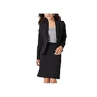 Nissen Women's Office Suit, Skirt Suit, Top and Bottom Setup, Washable, All Seasons, Classic (Knee Length 21.7 inches (55 cm)