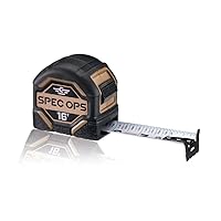 Spec Ops Tools 16-Foot Tape Measure 1 1/4