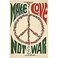 Make Love Not War - 1967 - Pop Art Poster