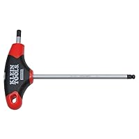 Klein Tools JTH6E11BE 3/16-Inch Ball End Hex Key with Journeyman T-Handle, 6-Inch