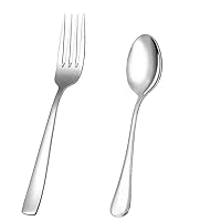 Dinner Forks and Teaspoons Bundle,16 Pcs 8