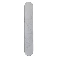 Creative Co-Op Modern Marble, White Serving Board, Large