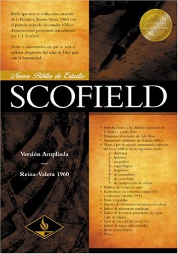 RV 1960 New Scofield Study Bible (Black Bonded Leather) (Spanish Edition)