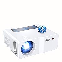 Native1080P HD 13000L Mini Projector for Outdoor Movies