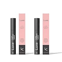 Luxe Cosmetics - Serum Bundle - Eyelash Serum + Eyebrow Serum- Visible Results after 4 weeks - Restore Natural Grow and Reduces Hair Loss - Vegan and Cruelty-free Formula