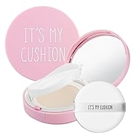 Its My Cushion Case DIY BB Cushion Pact cosmetic Case with Sponge, internal case, Make your own cosmetic case (Cushion Case (Pink))